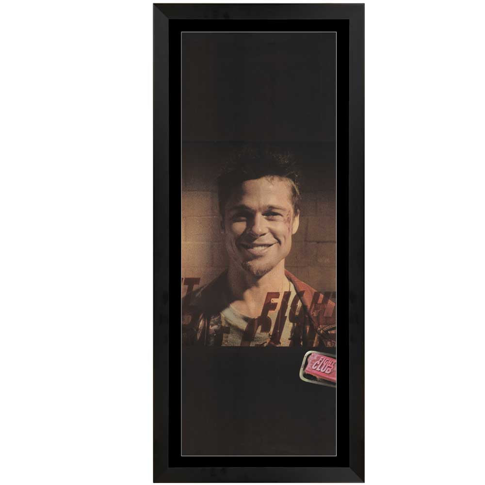 Fight Club Promotional Vintage Daybill Poster Framed