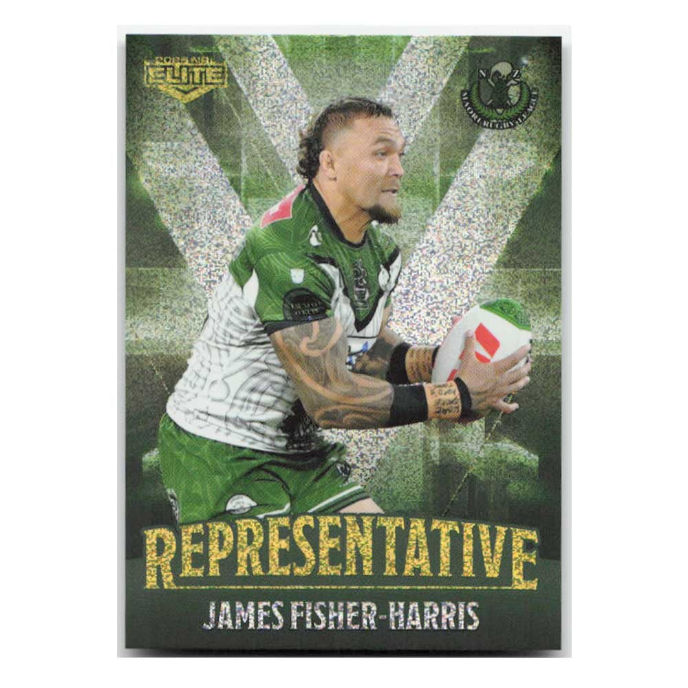 James Fisher-Harris Representative Maori All Stars REP42/48 2025 NRL Elite Trading Card