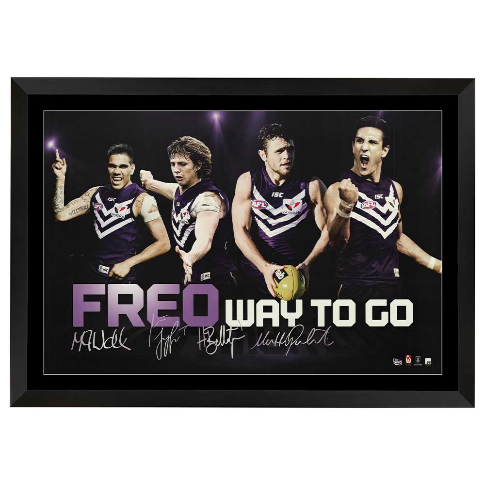 Fremantle Dockers ‘Freo Way To Go’ Framed Print