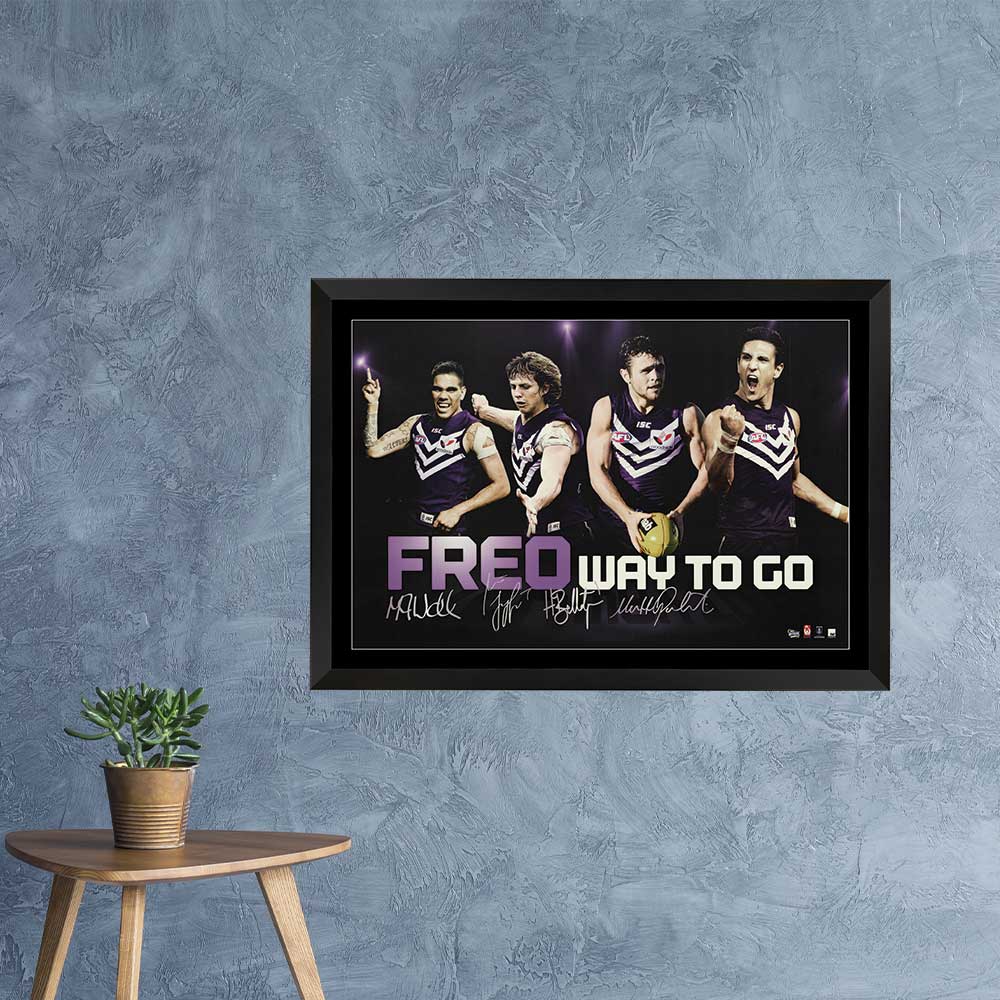 Fremantle Dockers ‘Freo Way To Go’ Framed Print