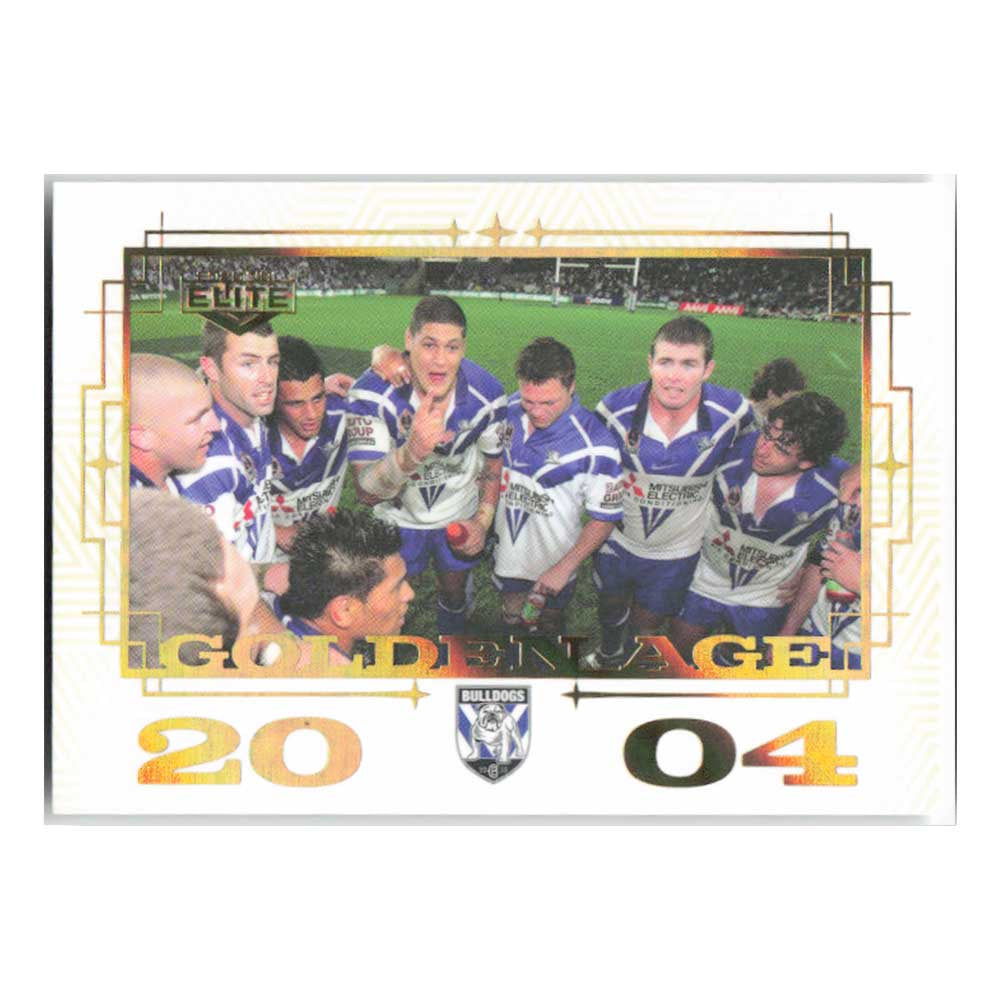 Bulldogs Golden Age 2004 GA03/17 #056/120 2025 NRL Elite Trading Card
