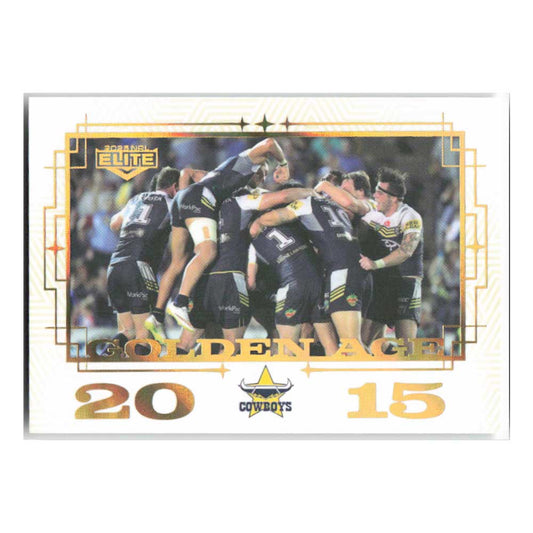 Cowboys Golden Age 2015 GA10/17 #055/120 2025 NRL Elite Trading Card