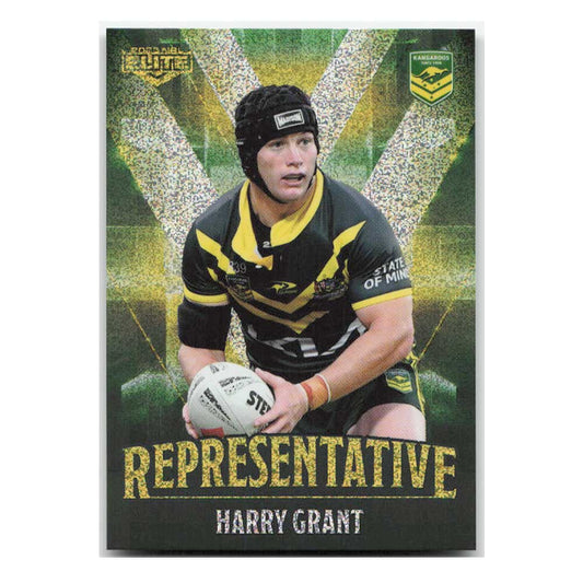 Harry Grant Representative Kangaroos REP12/48 2025 NRL Elite Trading Card