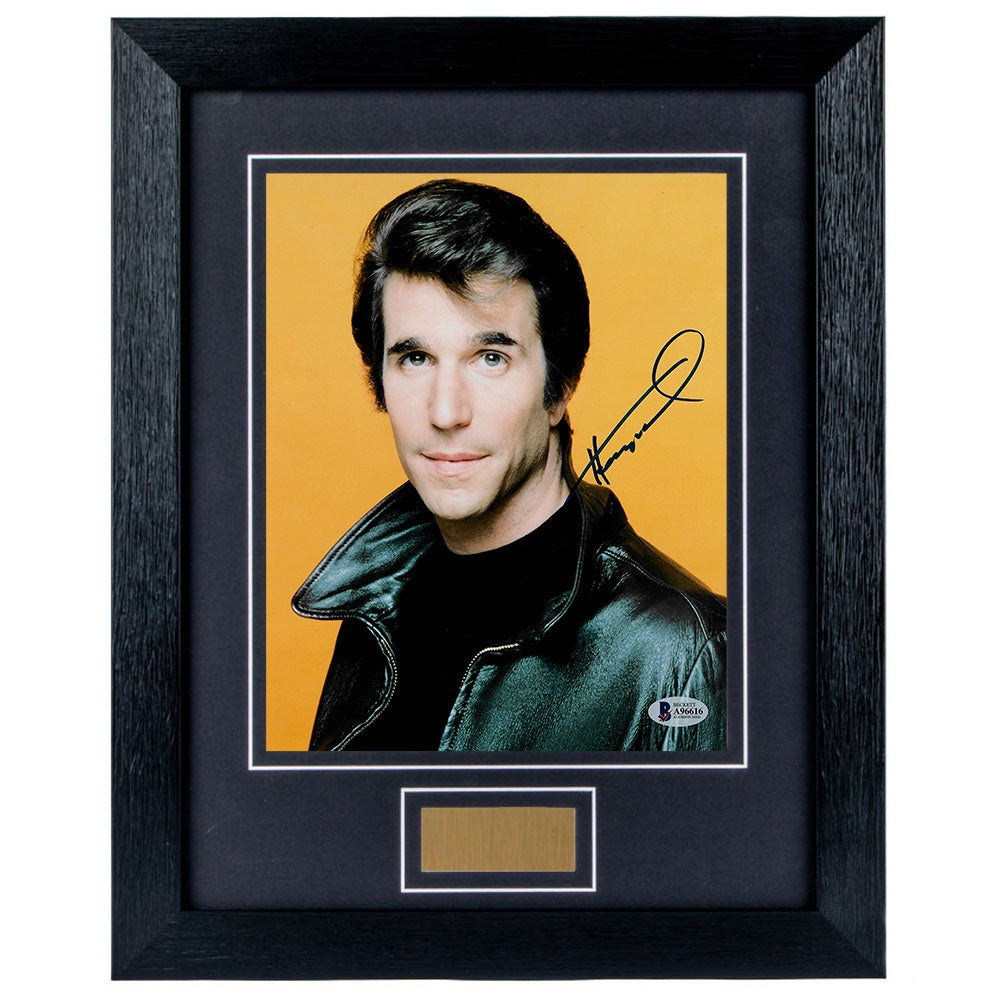 Henry Winkler Happy Days Signed Framed Photo 13