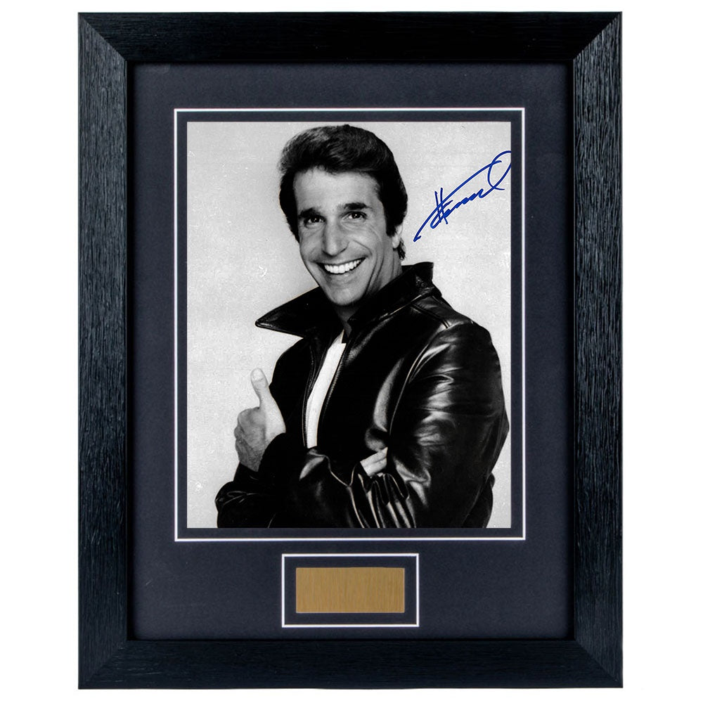 Henry Winkler Happy Days Signed Framed Photo 15