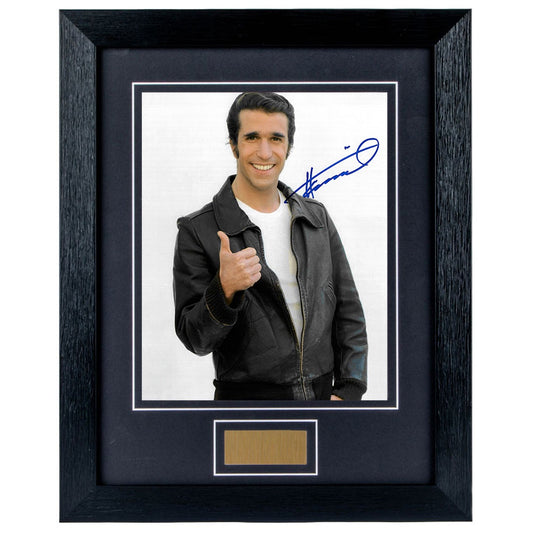 Henry Winkler Happy Days Signed Framed Photo 22