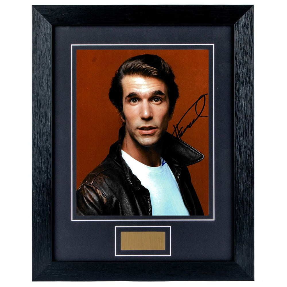 Henry Winkler Happy Days Signed Framed Photo 26