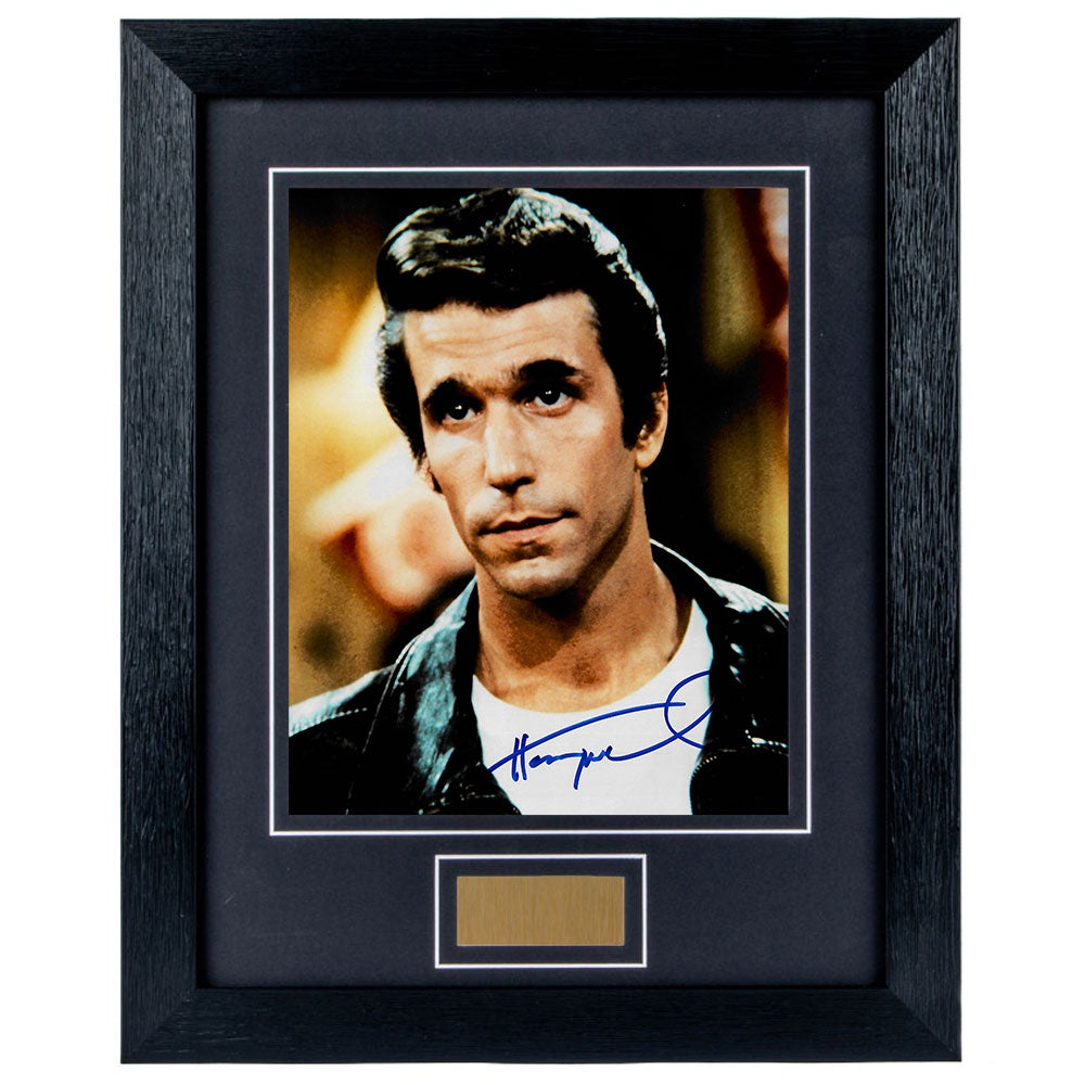 Henry Winkler Happy Days Signed Framed Photo 27