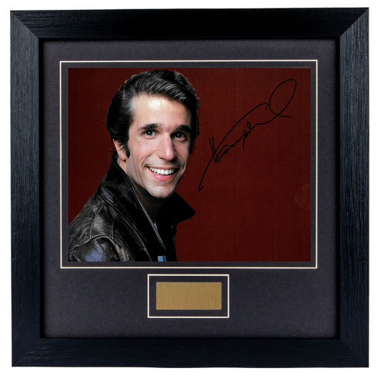 Henry Winkler Happy Days Signed Framed Photo 29