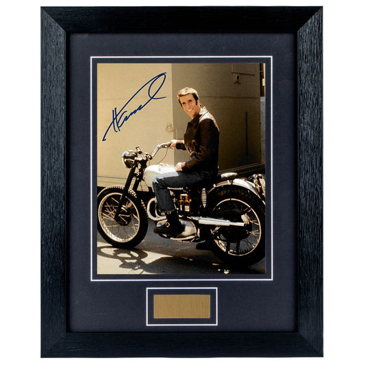 Henry Winkler Happy Days Signed Framed Photo 32