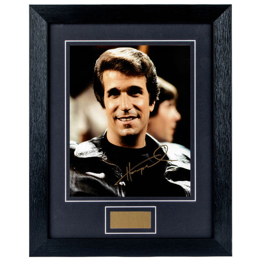 Henry Winkler Happy Days Signed Framed Photo 37