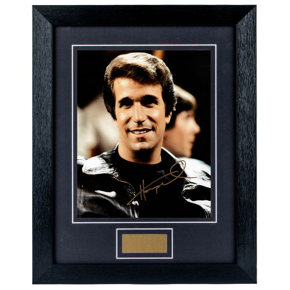 Henry Winkler Happy Days Signed Framed Photo 37 – exclusivesignings