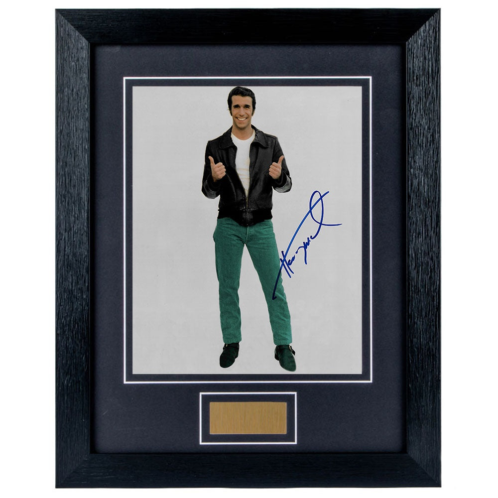 Henry Winkler Happy Days Signed Framed Photo 39