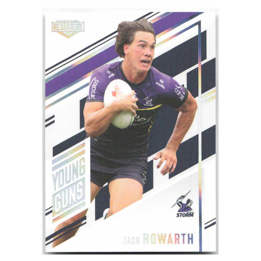 Jack Howarth Young Guns Storm YG16/34 #019/221 2025 NRL Elite Trading Card