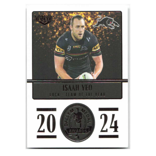 Isaah Yeo 2024 Daly M Medal Panthers DM14/36 2025 NRL Elite Trading Card