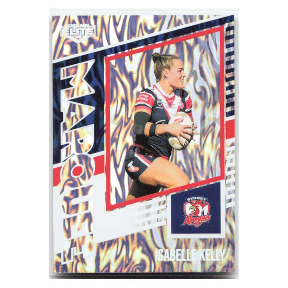 Isabelle Kelly Marquee Roosters M39/44 2025 NRL Elite Trading Card