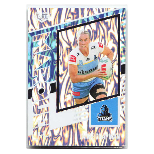 Jaime Chapman Marquee Titans M16/44 2025 NRL Elite Trading Card