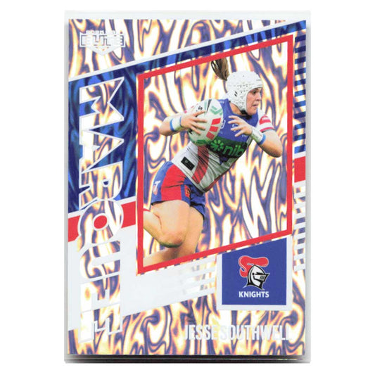 Jesse Southwell Marquee Knights M23/44 2025 NRL Elite Trading Card