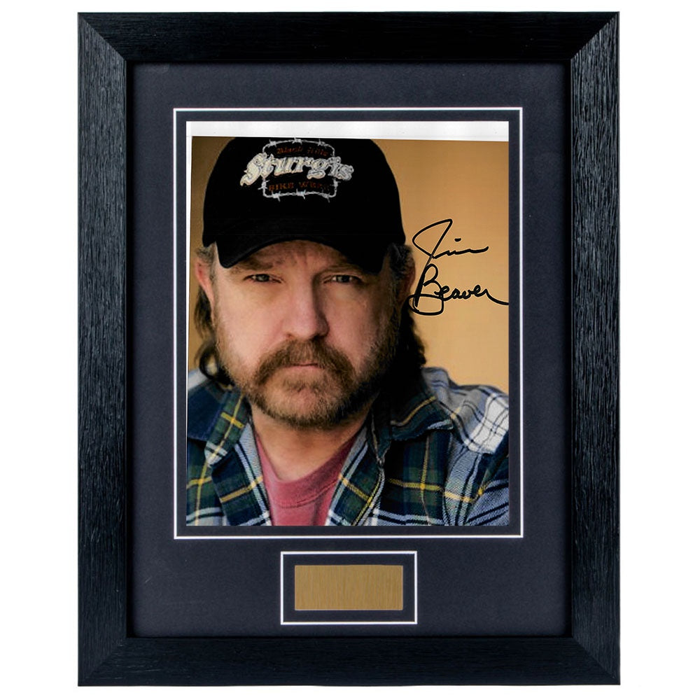 Jim Beaver Personally Signed Supernatural 8 x 10 Photograph Framed