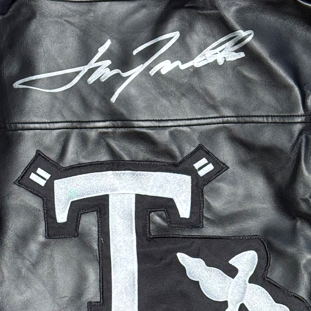 John Travolta Signed T Birds Jacket Framed