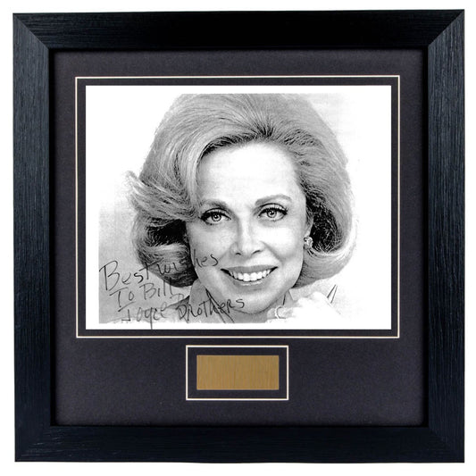 Joyce Brothers Personally Signed Author 8 x 10 Photograph Framed