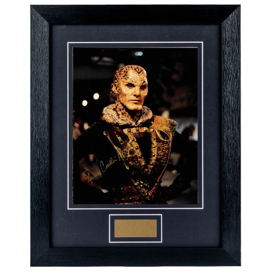 Julie Caitlin Brown Personally Signed Babylon 5  8 x 10 Photograph Framed