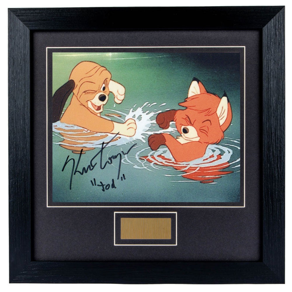 Keith Coogan Personally Signed The Fox and the Hound 8x10 Photograph Framed