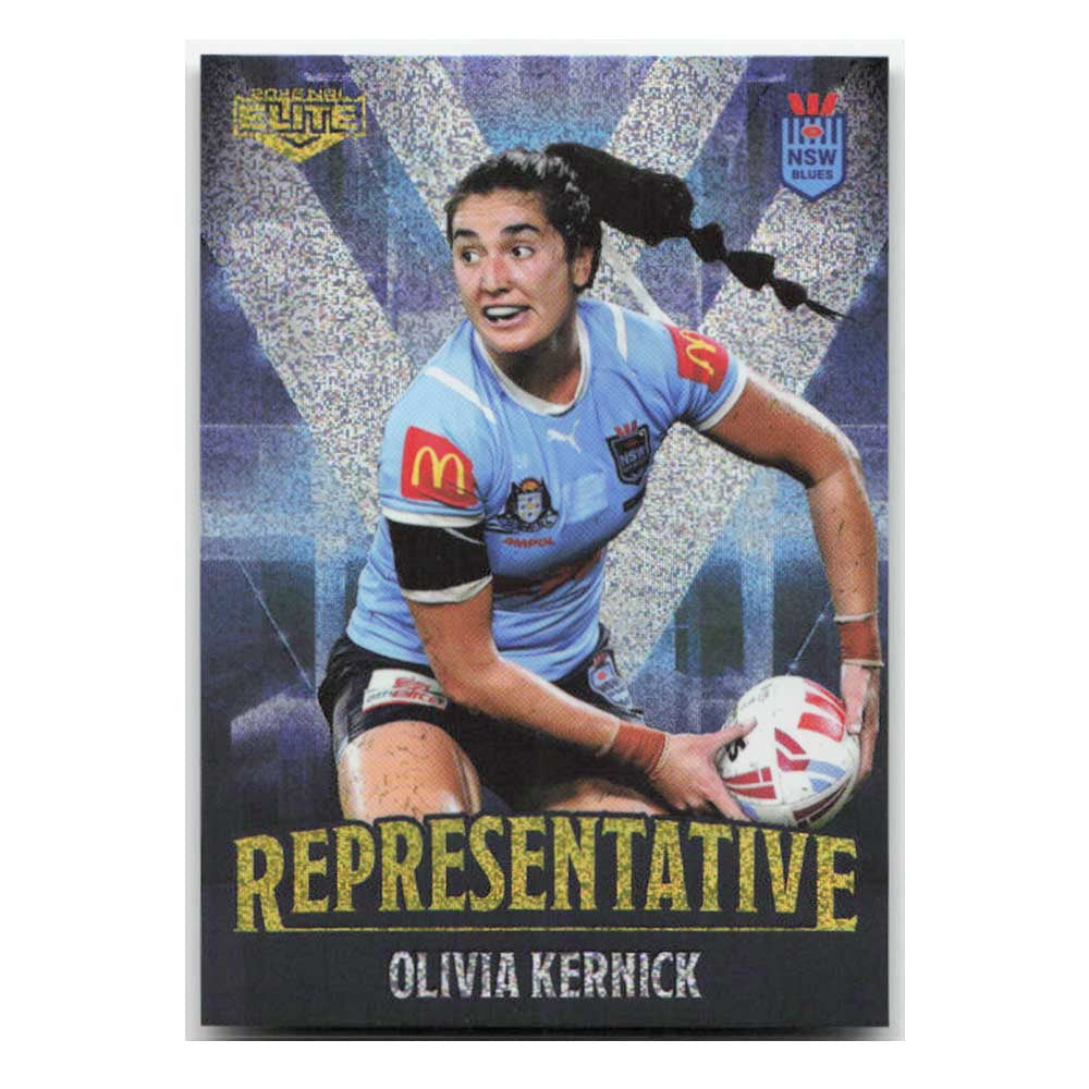 Olivia Kernick Representative Blues REP23/48 2025 NRL Elite Trading Card
