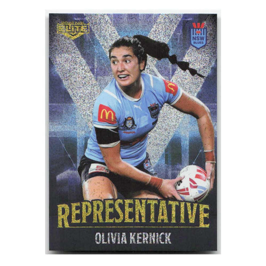 Olivia Kernick Representative Blues REP23/48 2025 NRL Elite Trading Card