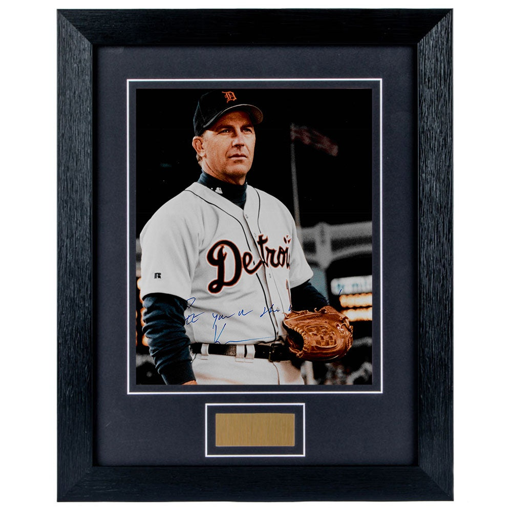 Kevin Costner Personally Signed Love of the Game 8 x 10 Photograph Framed