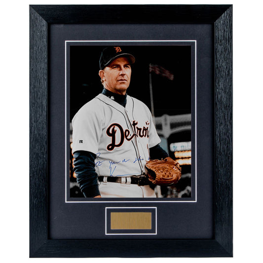 Kevin Costner Personally Signed Love of the Game 8 x 10 Photograph Framed