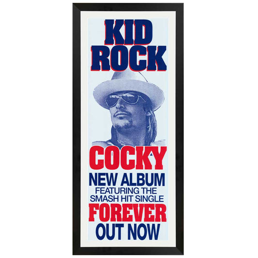 Kid Rock - Cocky Vintage Daybill Poster Framed