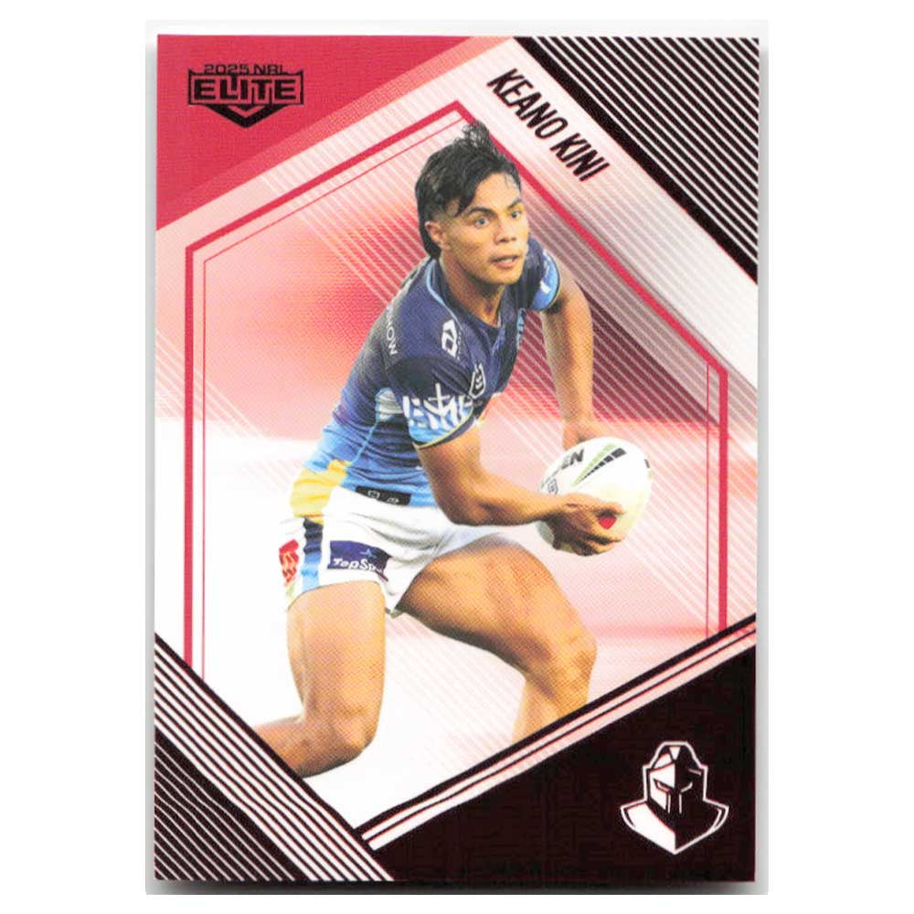 Keano Kini Mojo Ruby Titans MR 054 #51/53 2025 NRL Elite Trading Card