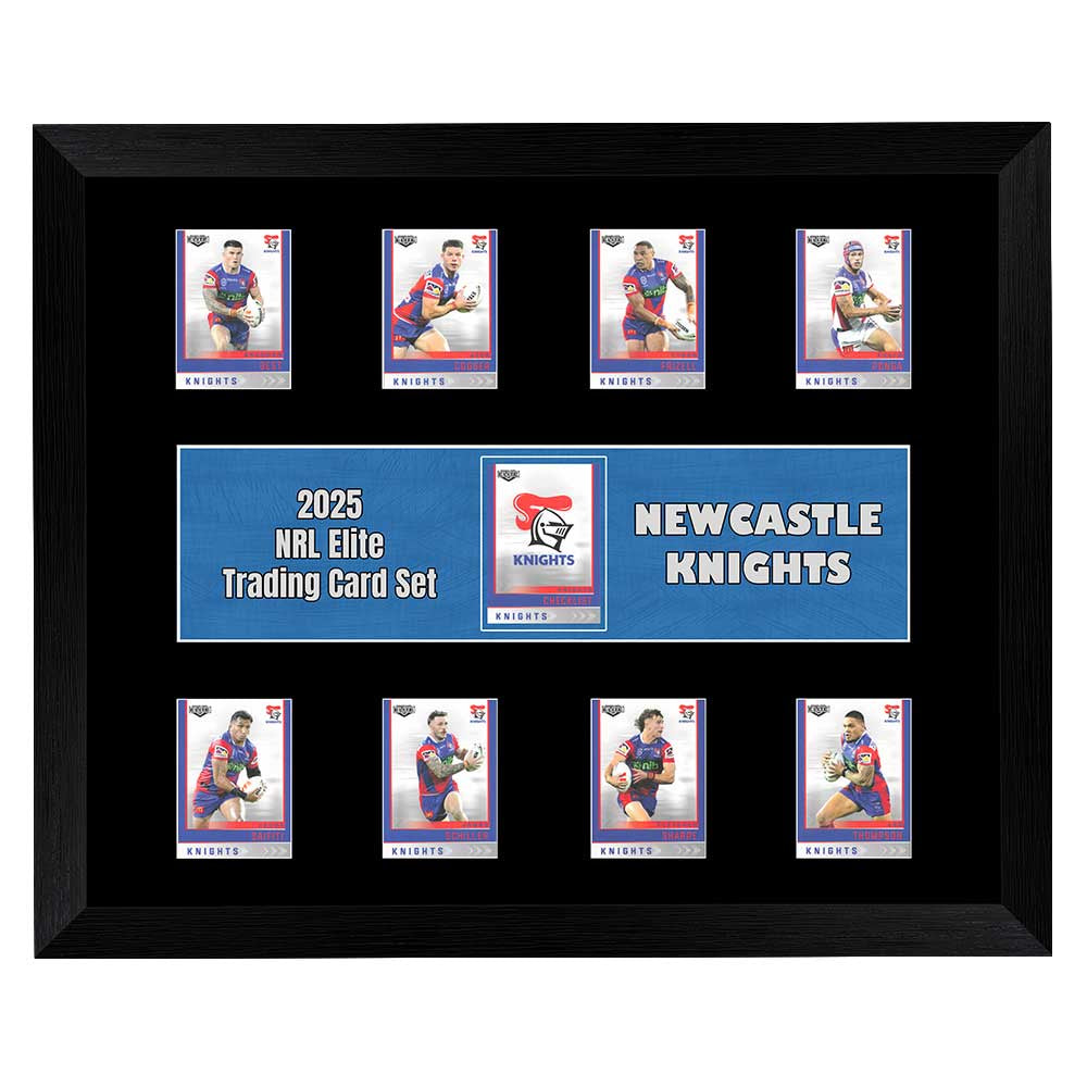 Newcastle Knights 2025 Elite Trading Card Frame