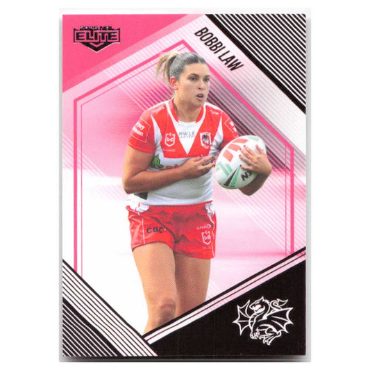 Bobbi Law Pink Diamond Dragons PD46/60 #54/68 2025 NRL Elite Trading Card