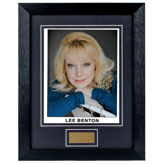 Lee Benton Personally Signed Portrait 8 x 10 Photograph Framed