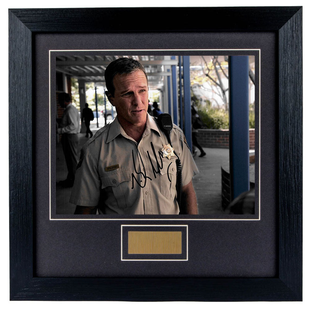 Linden Ashby Signed Teen Wolf Framed Photo