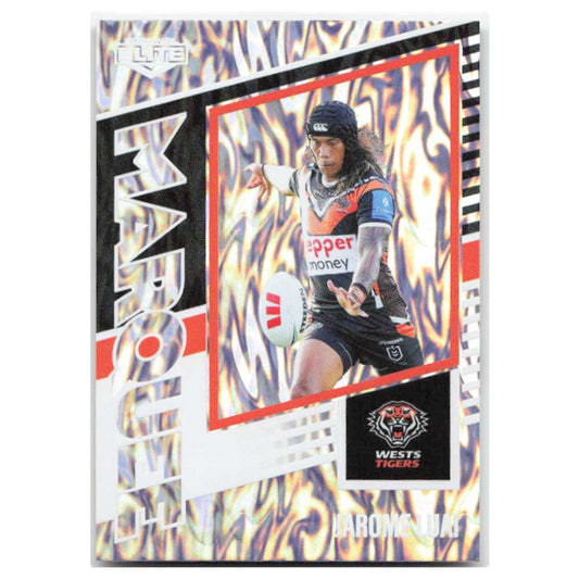 Jarome Luai Marquee West Tigers M43/44 2025 NRL Elite Trading Card