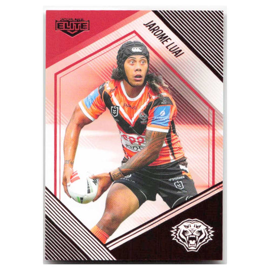 Jarome Luai Mojo Ruby West Tigers MR150 #01/53 2025 NRL Elite Trading Card