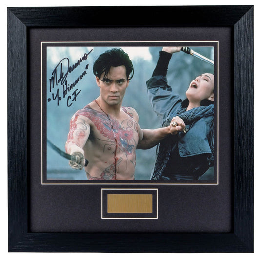 Mark Dacascos Personally Signed Crying Freeman v1 8 x 10 Photograph Framed