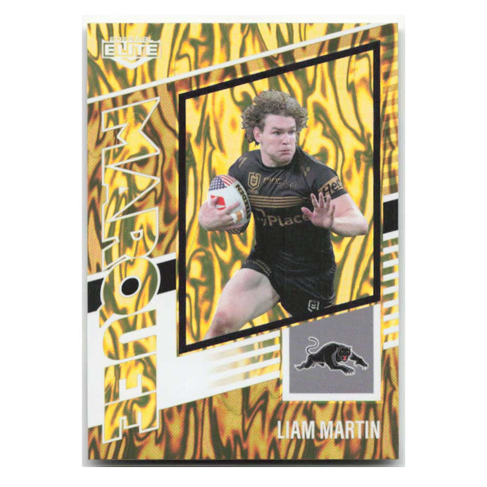 Liam Martin Marquee Gold Panthers MG31/44 #19/93 2025 NRL Elite Trading Card
