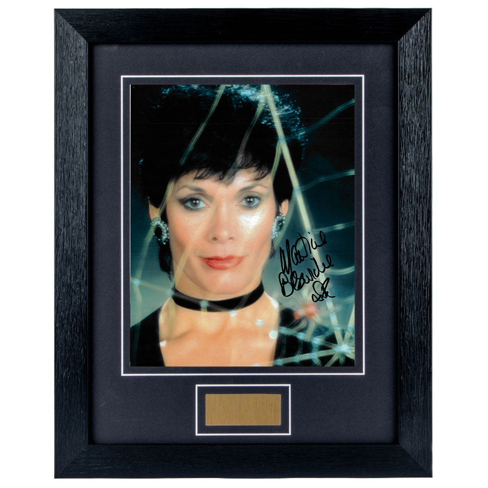 Martine Beswicke Personally Signed Portrait V1 8 x 10 Photograph Framed