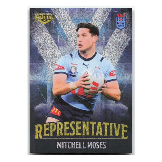 Mitchell Moses Representative Blues REP20/48 2025 NRL Elite Trading Card