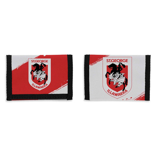 St George Illawarra Dragons NRL Supporter Team Wallet