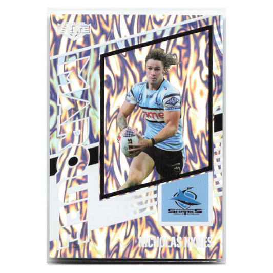 Nicholas Hynes Marquee Sharks M10/44 2025 NRL Elite Trading Card