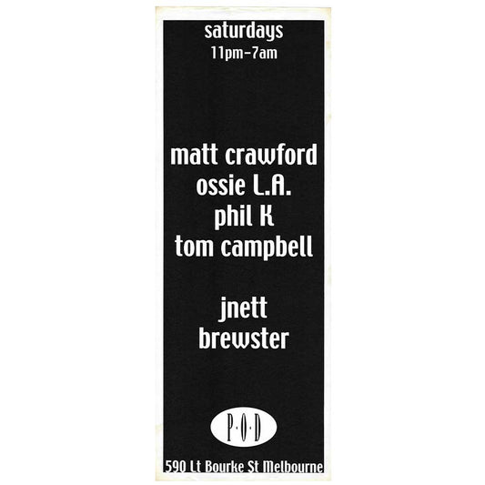 P.O.D. Saturdays - Daybill Poster Unframed