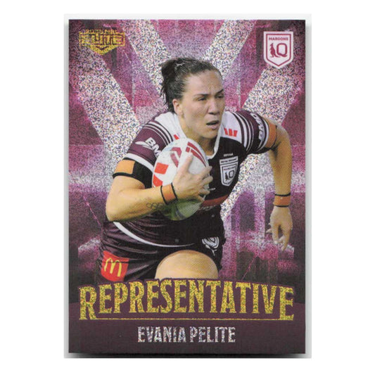 Evania Pelite Representative Maroons REP31/48 2025 NRL Elite Trading Card