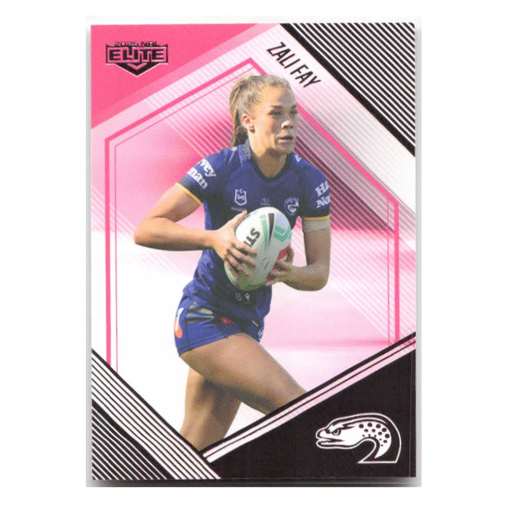 Zali Fay Pink Diamond Eels PD40/60 #39/68 2025 NRL Elite Trading Card