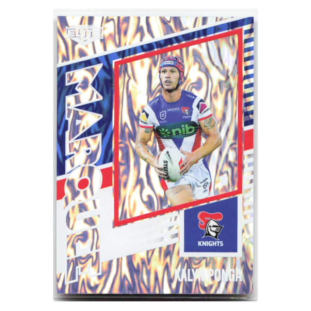 Kalyn Ponga Marquee Knights M22/44 2025 NRL Elite Trading Card