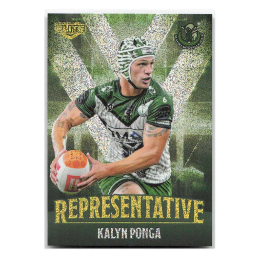 Kalyn Ponga Representative Maori All Stars REP44/48 2025 NRL Elite Trading Card